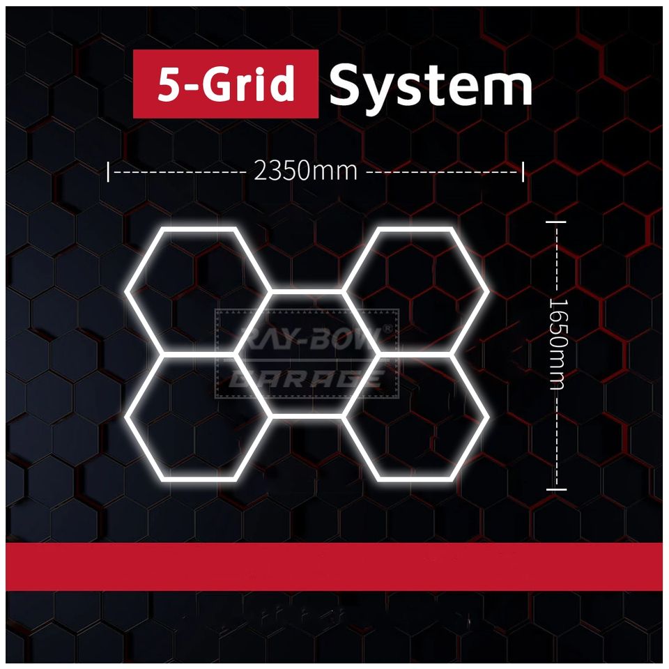 Frameless Infinity RGB Hexagon Panels